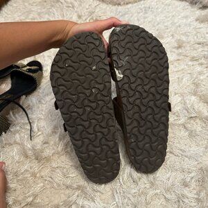 Birkenstock Brown Sandal Crossover Toe